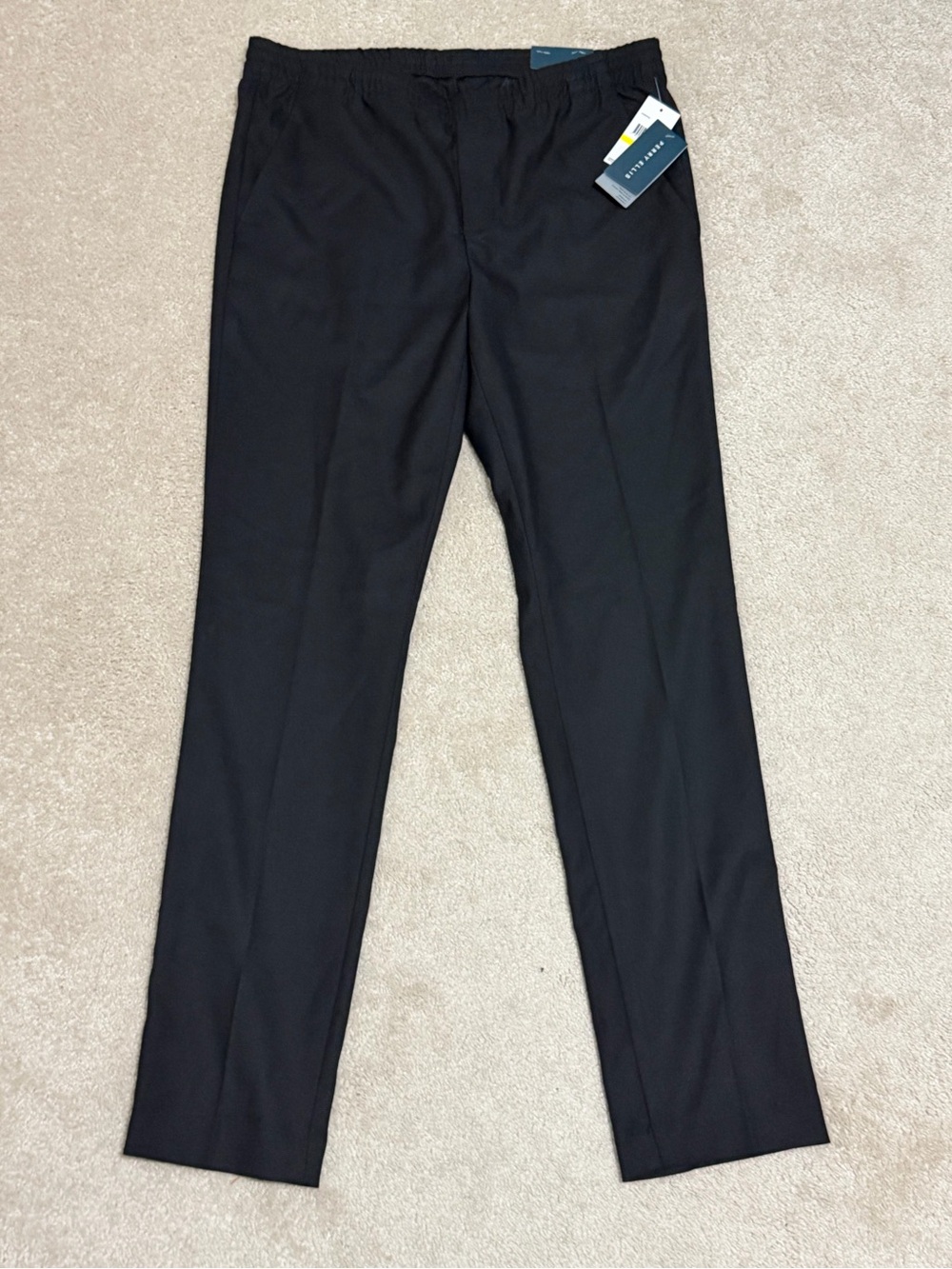 Men's Perry Ellis Black Classic Dress Pants